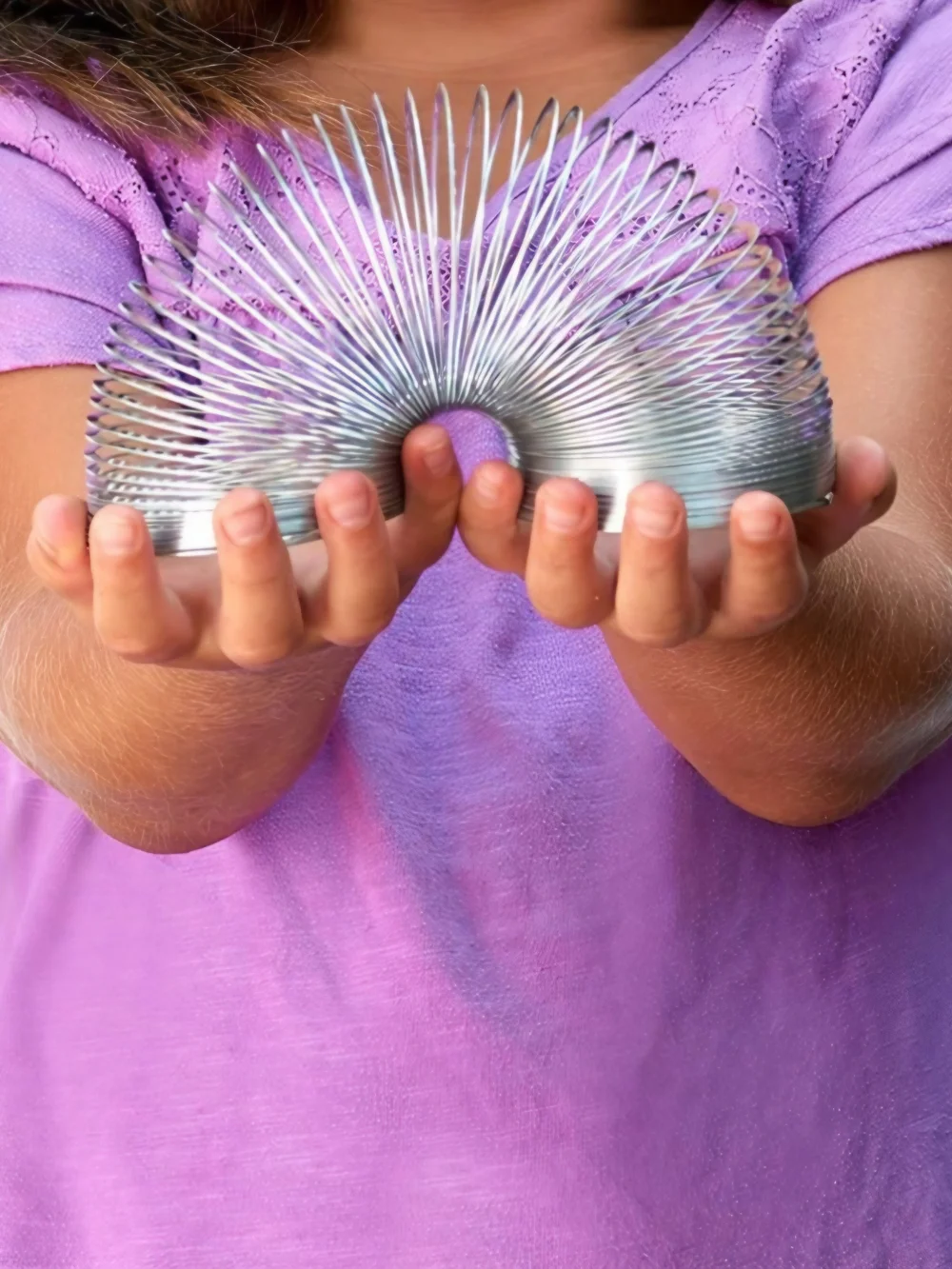 Link Silver Slinky Original Metal Spring Toy